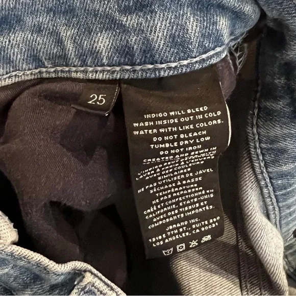 J Brand Joan High Rise Cropped Jeans - Picture 5 of 5